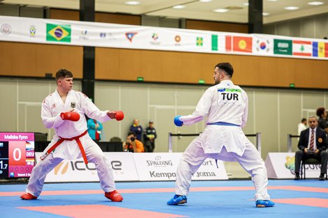 Fynn im "Kumite".